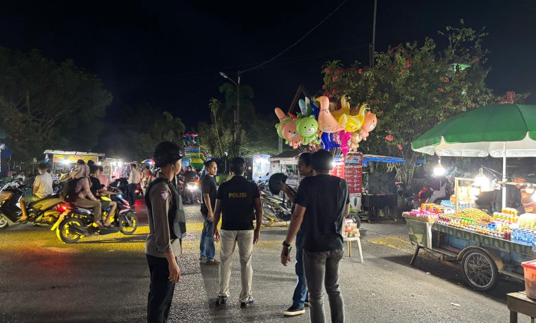 Polres Kuantan Singingi Melaksanakan KRYD Untuk Ciptakan Situasi Kamtibmas yang Aman dan Kondusif